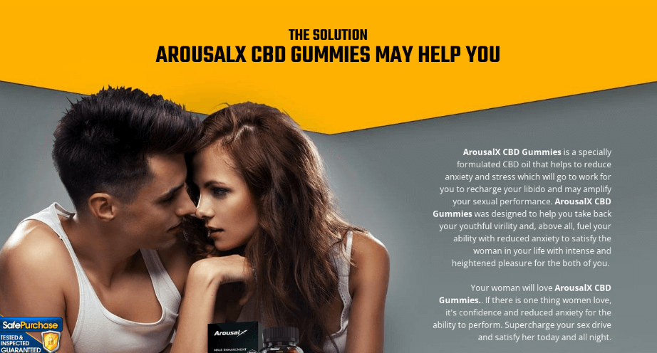 Arousal X CBD Gummies Male Enhancement 