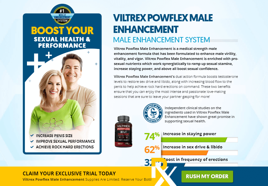 Viltrex Powflex Male Enhancement 